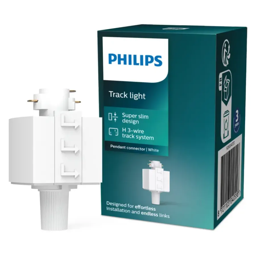 Philips EasyLink hanglamp adapter connector railverlichting wit Best