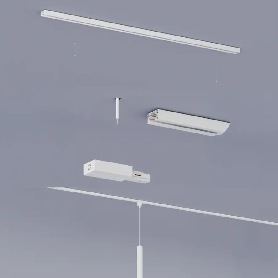 Philips EasyLink hanglamp adapter connector railverlichting wit Best