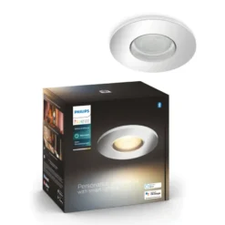 Philips Hue badkamerinbouwspot Adore chroom - warm tot koelwit licht 4.2W - 1 spot