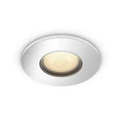 Philips Hue badkamerinbouwspot Adore chroom - warm tot koelwit licht 4.2W - 1 spot