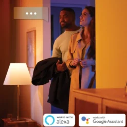 Philips Hue badkamerinbouwspot Adore chroom - warm tot koelwit licht 4.2W - 1 spot