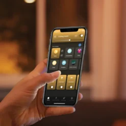 Philips Hue badkamerinbouwspot Adore chroom - warm tot koelwit licht 4.2W - 1 spot