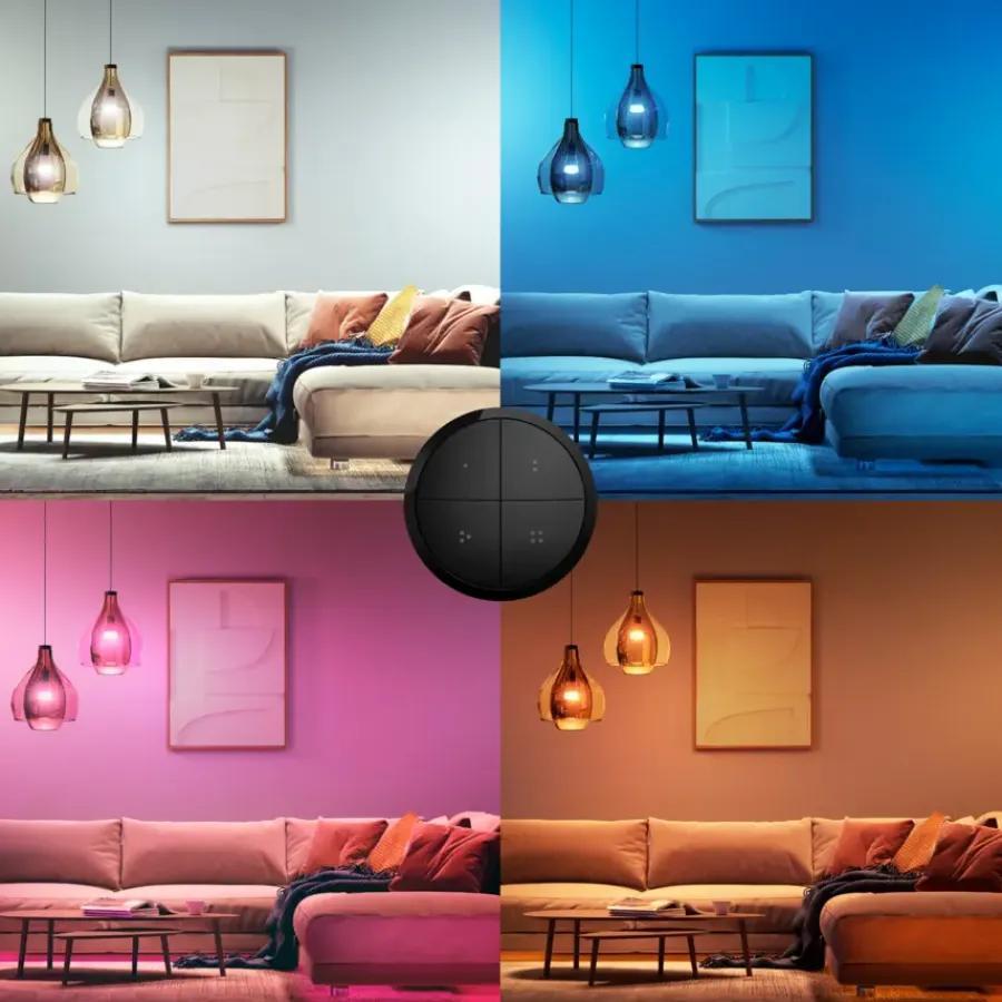 Philips Hue Tap dial switch draaischakelaar zwart Hot