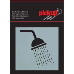 Pickup Alu Picto douche 80x80 mm