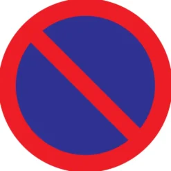 Pickup bord parkeerverbod Ø 30 cm