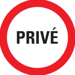 Pickup bord prive Ø 18 cm
