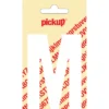 Pickup plakletter M wit mat 90 mm
