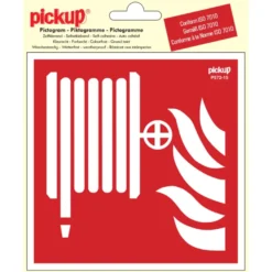 Pickup sticker blusslang 15x15 cm