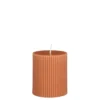 Pilaar kaars roze - h8xd7cm