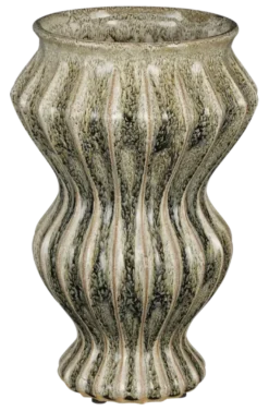 Pippa vaas groen - h32xd21cm