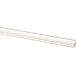 Geen Plafondlijst grenen wit gegrond 16x16 mm lengte 270 cm Hot