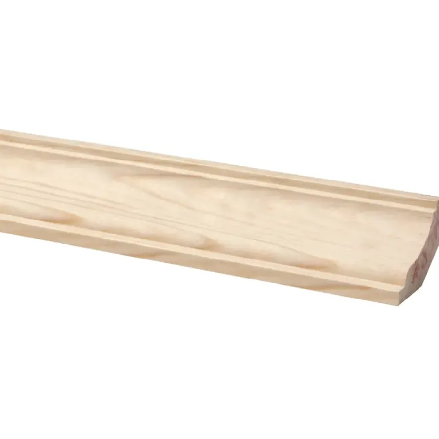 Geen Plafondlijst grenen 33x46 mm lengte 270 cm Online