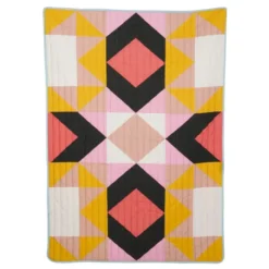 Plaid blauw folklore - l180xb130cm