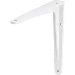 Geen Plankdrager model 13 wit aluminium 17,5x20 cm Clearance