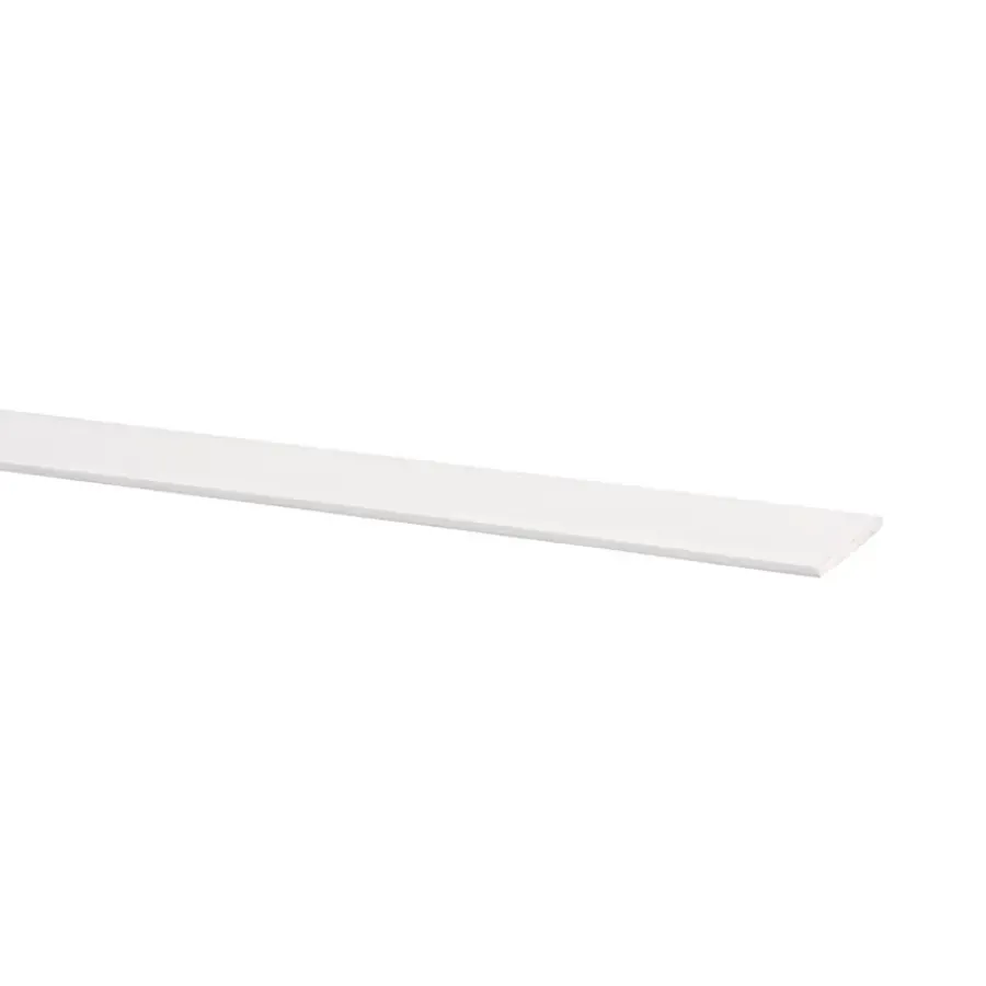 Geen Platstaf 2600 x 30mm wit Best