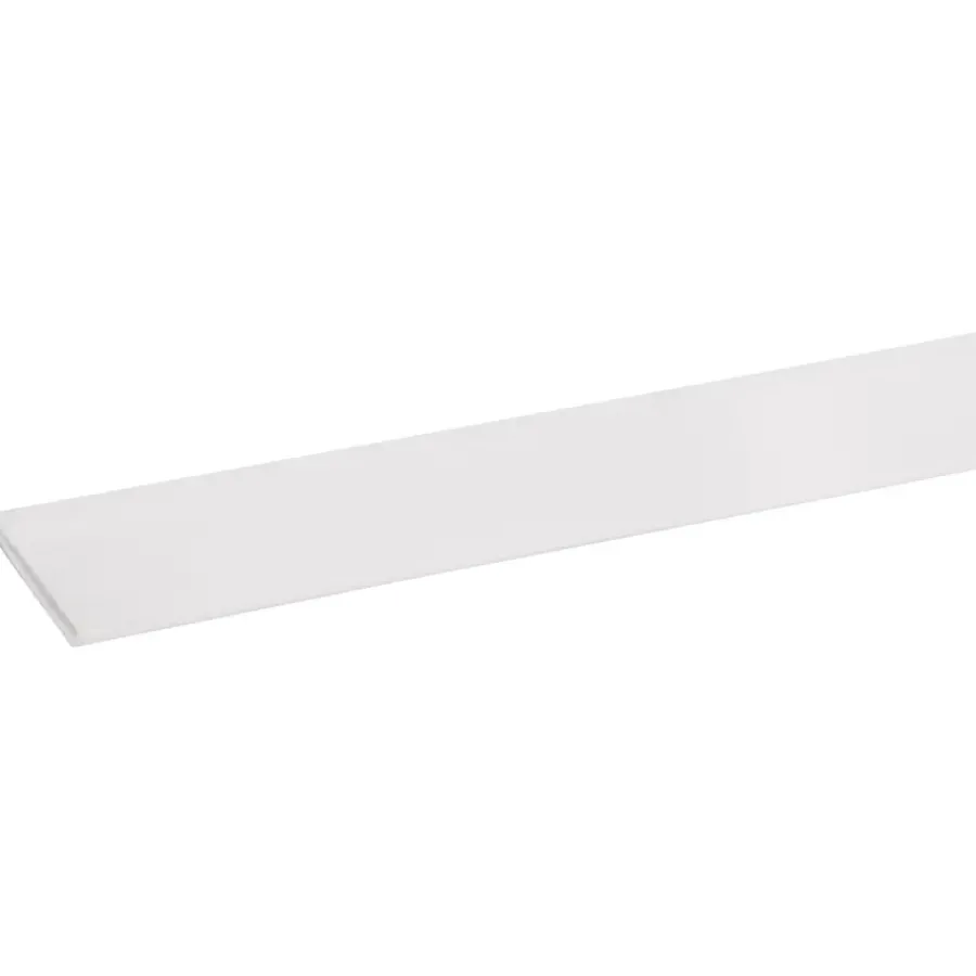 Geen Platstaf 2600 x 30mm wit Best