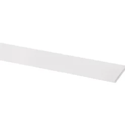 Geen Platstaf 2600 x 30mm wit Best
