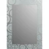 Plieger Art-line spiegel met kader - spiralen - 70 x 50 cm