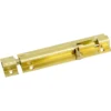 Profielgrendel Vlak Messing 100x25 mm