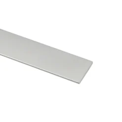 Profiel plat aluminium zilver 30x2x2000mm