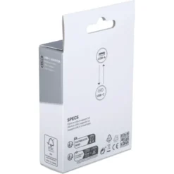 Q-link adapter 1x USB-C/A en 1x USB-A/C zwart Hot