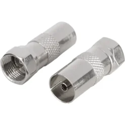 Q-link coax adapter 1 male/FCON 1 female/FCON binnendraad