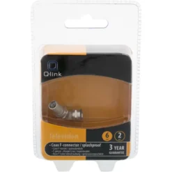 Q-link coax F-wartel waterdicht 6 mm 2 stuks Outlet
