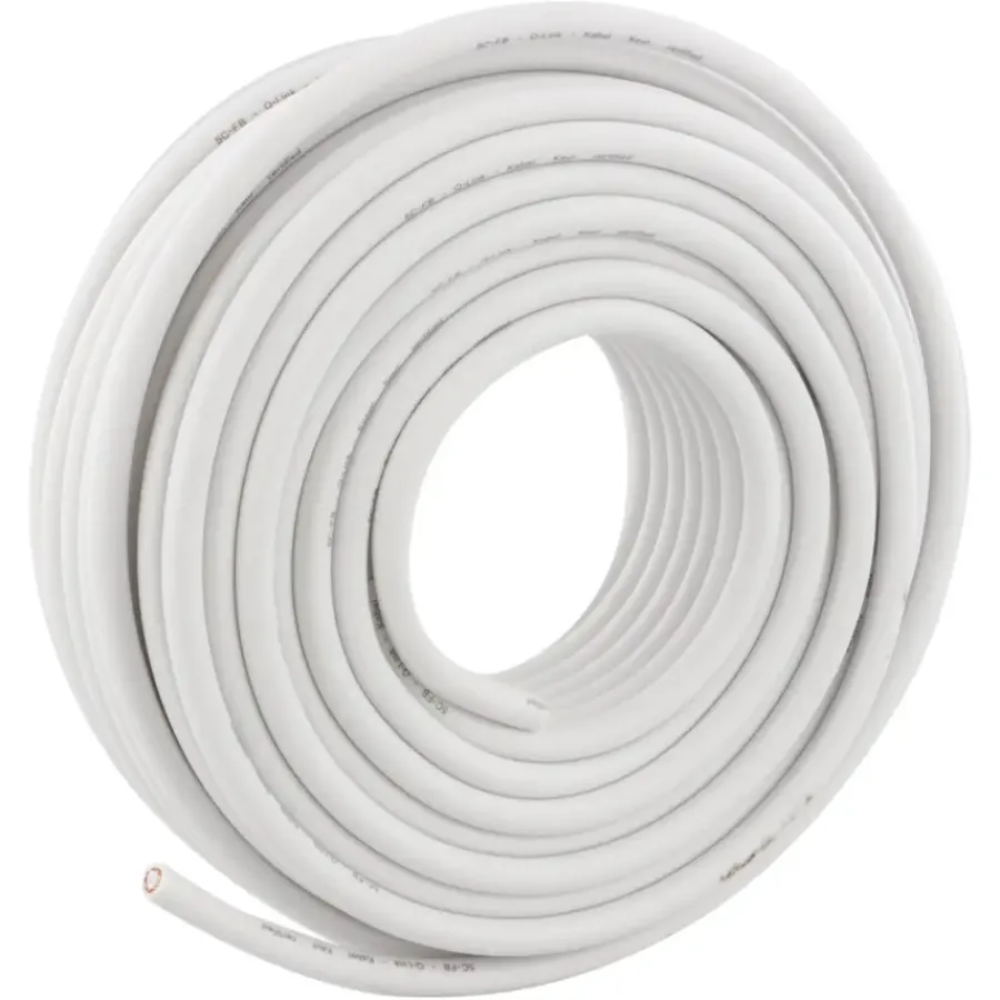 Q-link coax kabel 20 meter wit kabelkeur Outlet