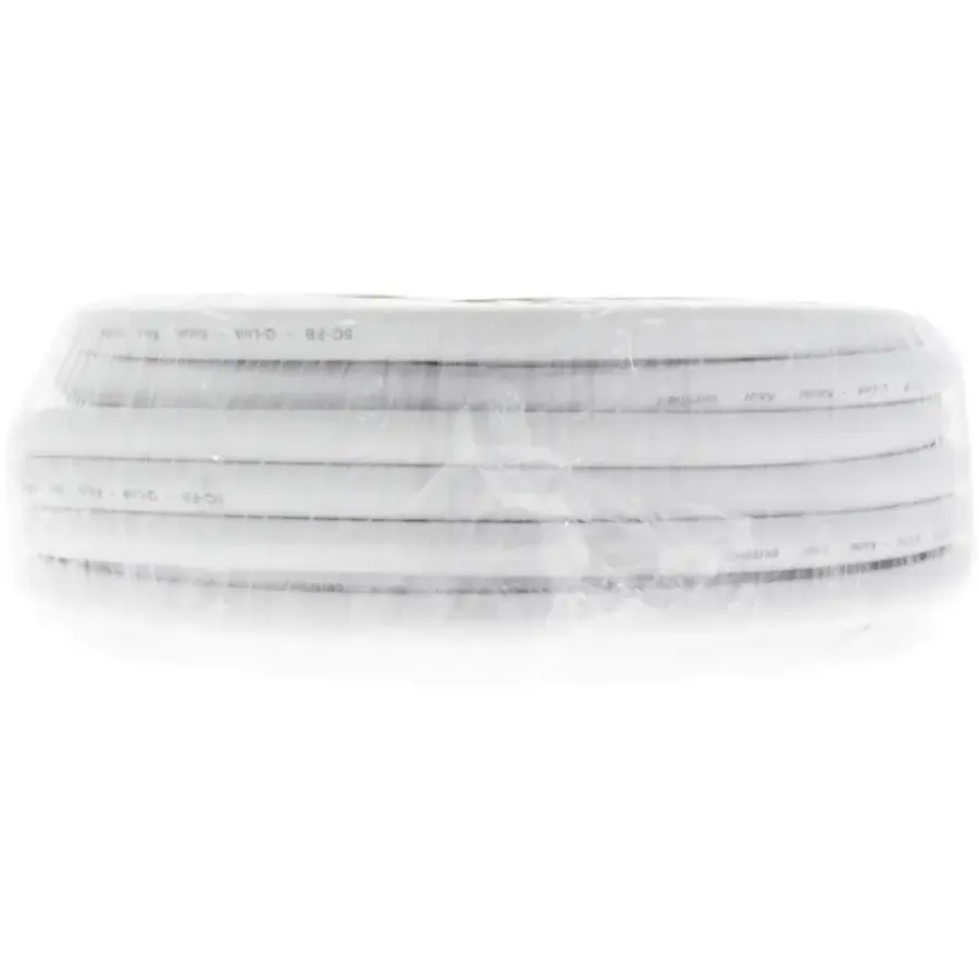 Q-link coax kabel 10 meter wit kabelkeur Outlet