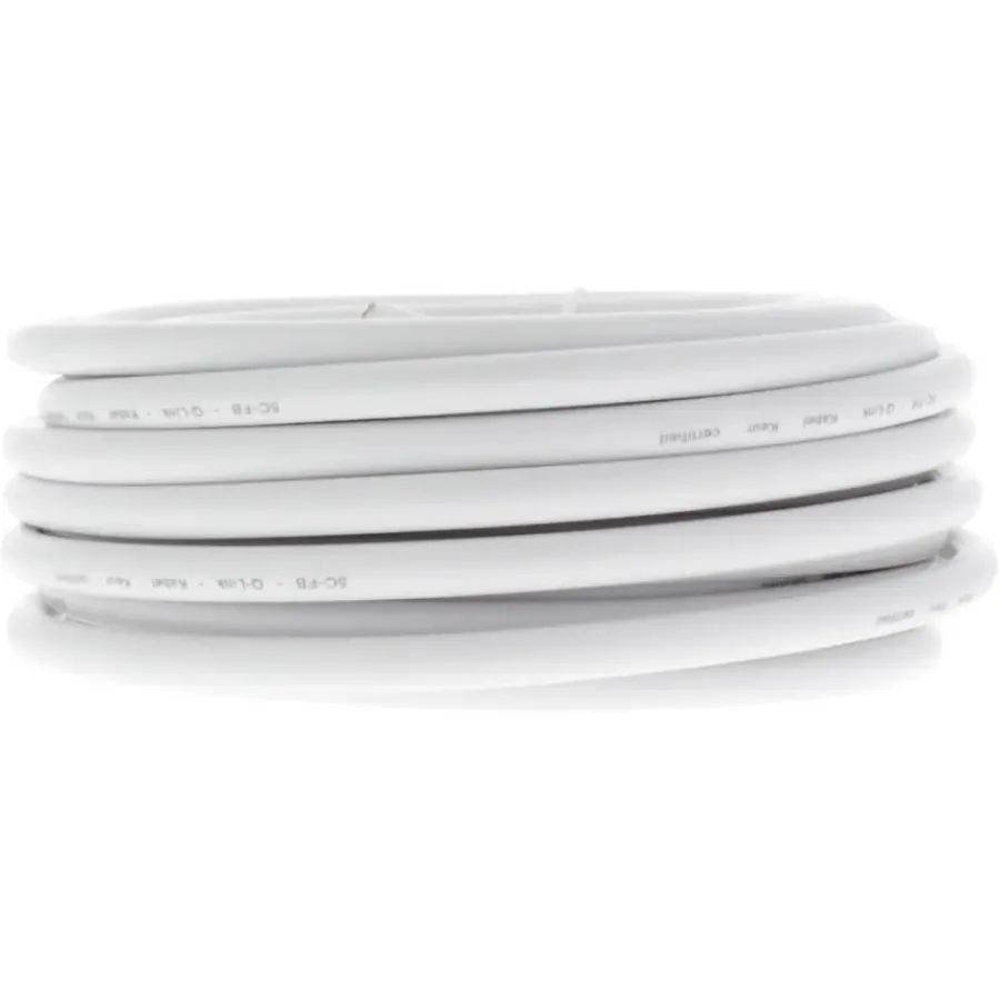 Q-link coax kabel 10 meter wit kabelkeur Outlet