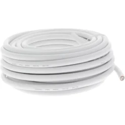 Q-link coax kabel 10 meter wit kabelkeur Outlet