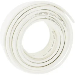 Q-link coax kabel RG59 25 meter wit Online