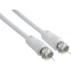 Q-link coax kabel RG59 met F-connector 2 meter wit Discount