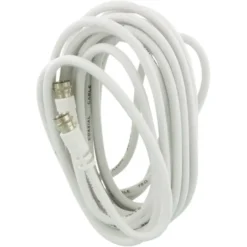 Q-link coax kabel RG59 met F-connector 5 meter wit Best