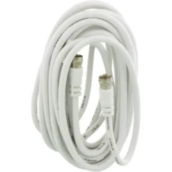Q-link coax kabel RG59 met F-connector 5 meter wit Best