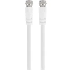 Q-link coax kabel RG59 met F-connector 2 meter wit Outlet