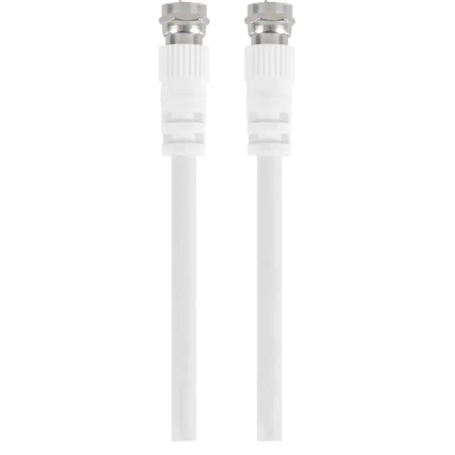 Q-link coax kabel RG59 met F-connector 2 meter wit Outlet