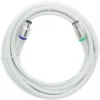 Q-link coax kabel stekker recht 5 meter wit kabelkeur Sale