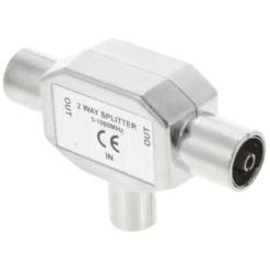 Q-link coax splitter radio metaal 1 male/2 female Hot