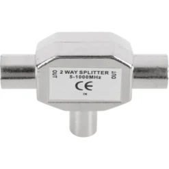 Q-link coax splitter radio metaal 1 male/2 female Online