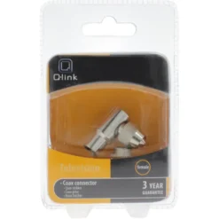 Q-link coax stekker haaks female Clearance