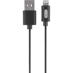 Q-link laadsnoer Iphone USB-A kabel 1 meter zwart Outlet