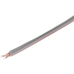 Q-link luidsprekersnoer 2 x 0,25 mm² 25 meter grijs Sale