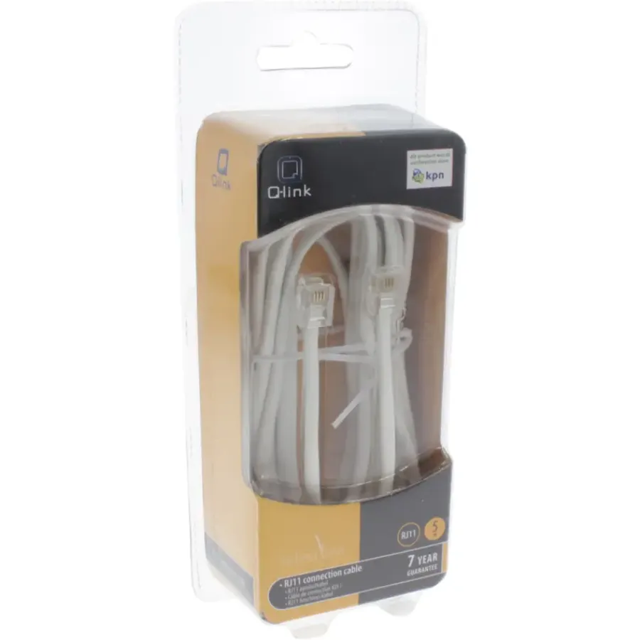 Q-link RJ11 5 meter KPN keur New