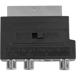 Q-link scart adapter/schakelaar scart/3XRCA/SVHS Sale