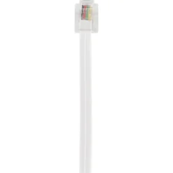 Q-link telefoon aansluitsnoer modulair 2RJ11 plug 5 meter wit Clearance