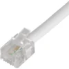 Q-link telefoon aansluitsnoer modulair 2RJ11 plug 10 meter wit Clearance