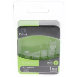 Q-link Telefoon Plug Modulair 4-polig 6 Stuks Sale