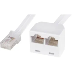 Q-link telefoon splitter modulair ADSL wit Best
