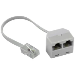 Q-link telefoon splitter modulair ADSL wit Best